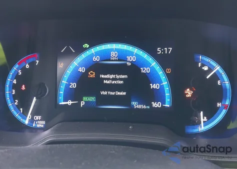 2022 Toyota Corolla Hybrid Le из США, поврежденный, VIN JTDEAMDE1N3002409